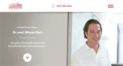 Desktop Screenshot of nikolai-klein.de